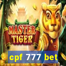 cpf 777 bet